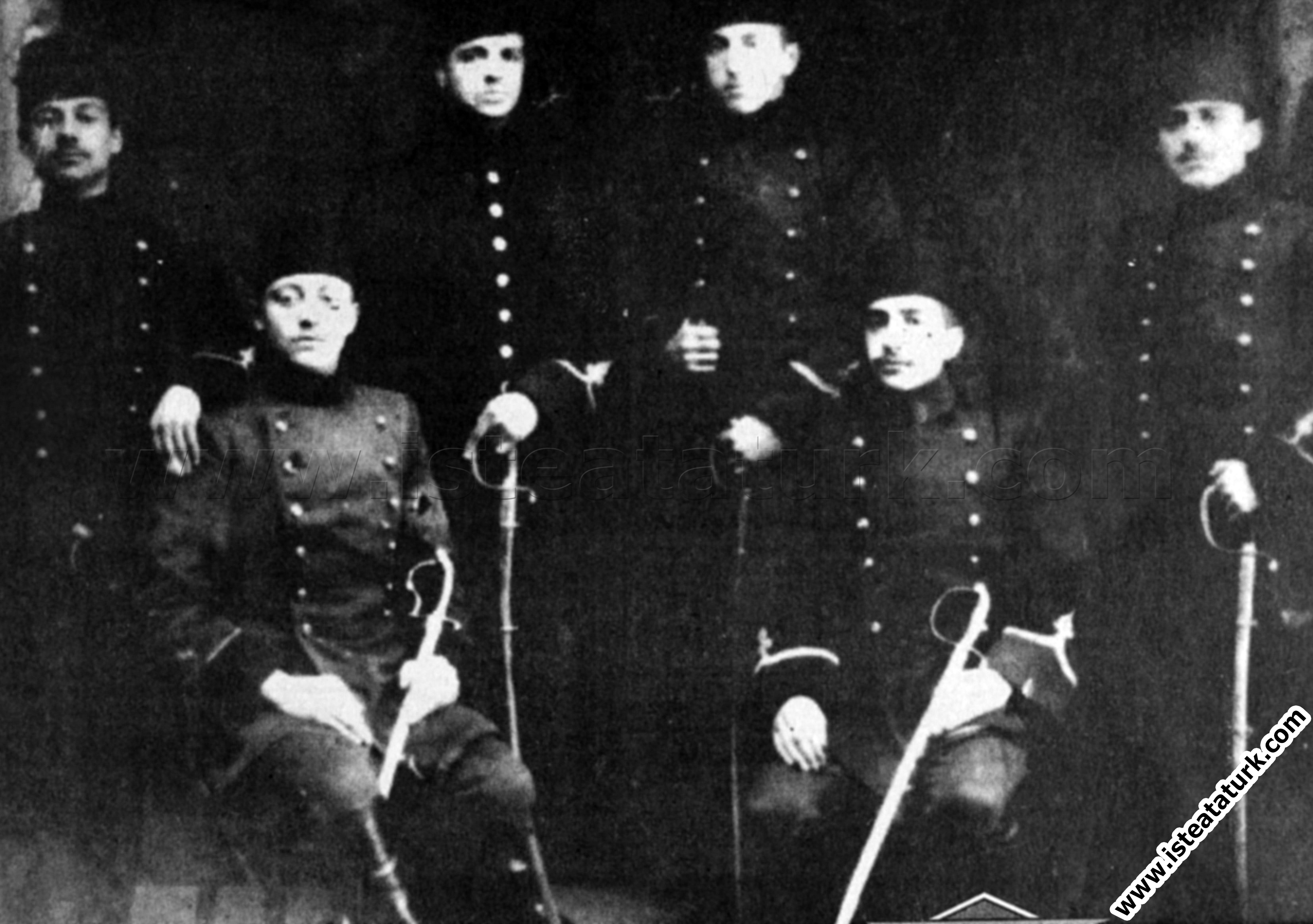 Mustafa Kemal Manastır Askeri İdadisi'nde. (1898)