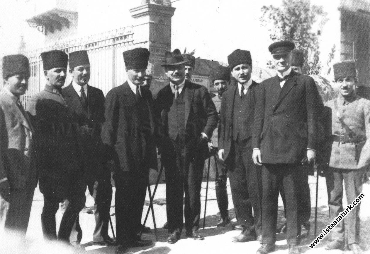 Mustafa Kemal Paşa, Franklin Bouillion'u Göztepe V...