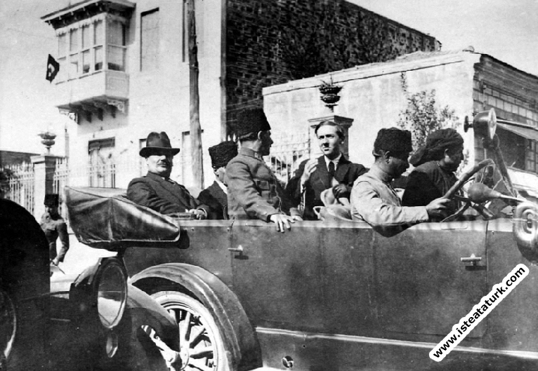 Mustafa Kemal Paşa, Franklin Bouillion'u Göztepe...