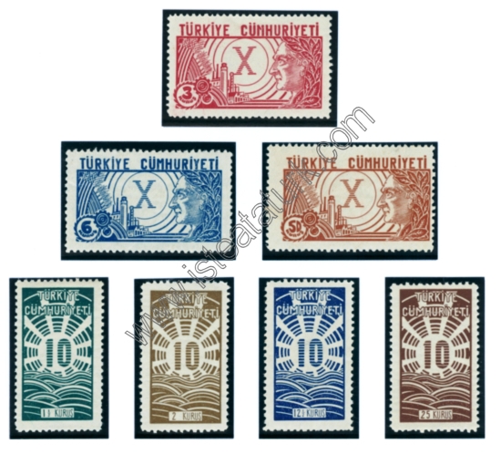 Türk Postaları 29.10.1933