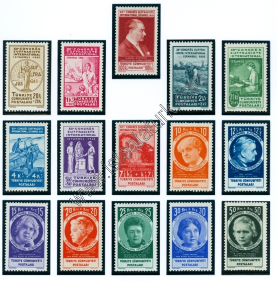 Türk Postaları 18.04.1935