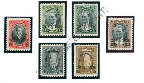 Türk Postaları 26.10.1936