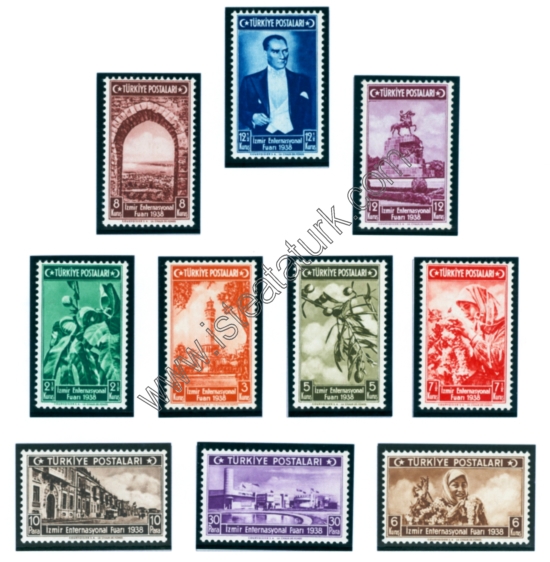 Türk Postaları 20.08.1938