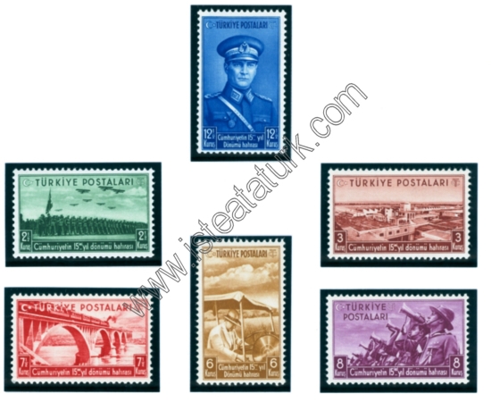 Türk Postaları 29.10.1938