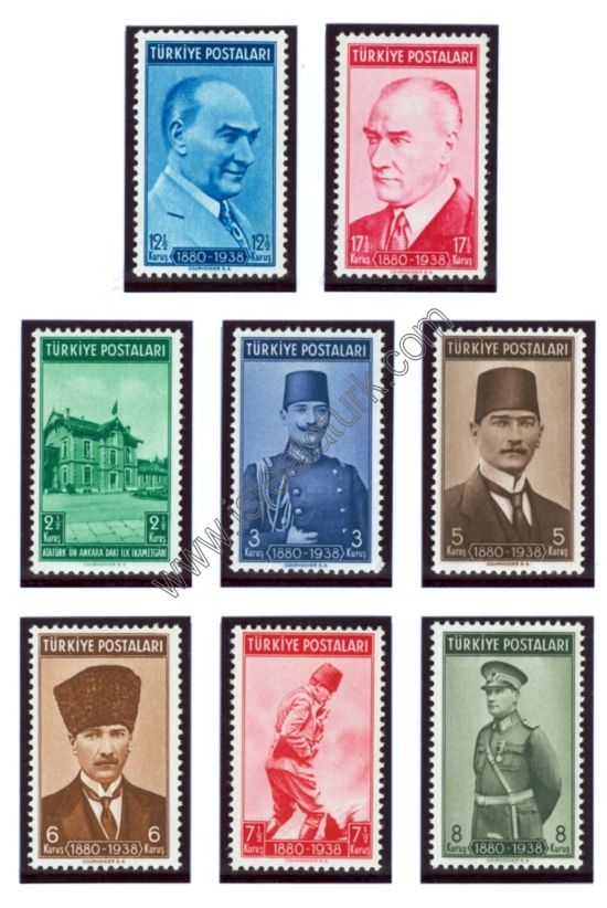 Türk Postaları 10.11.1939 - 40