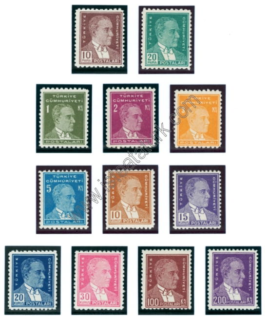 Türk Postaları 1950-1951