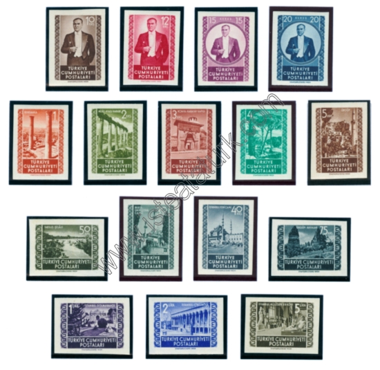 Türk Postaları 15.03.1952