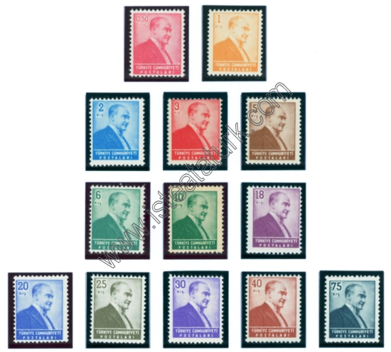 Türk Postaları 01.07.1955
