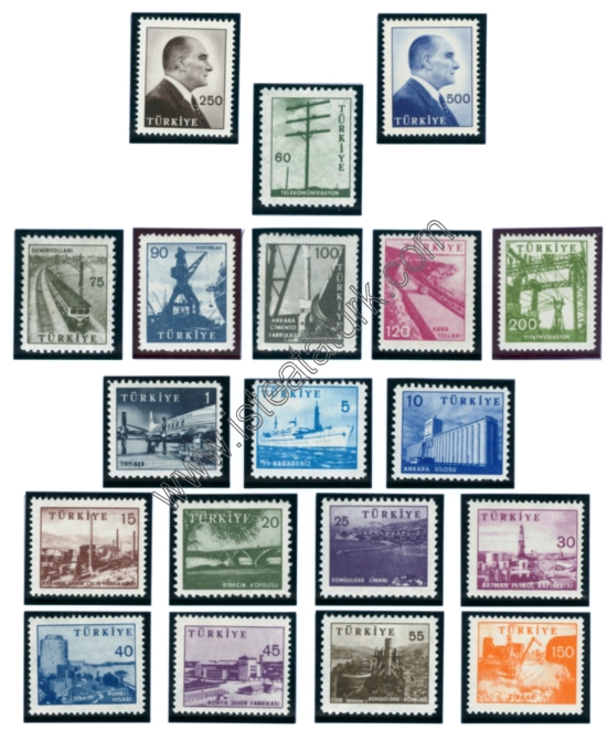 Türk Postaları 1959-1960