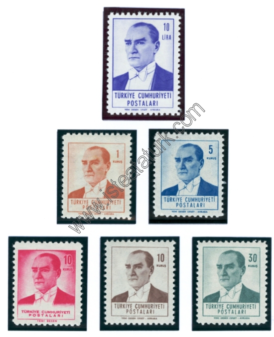 Türk Postaları 1961-1962