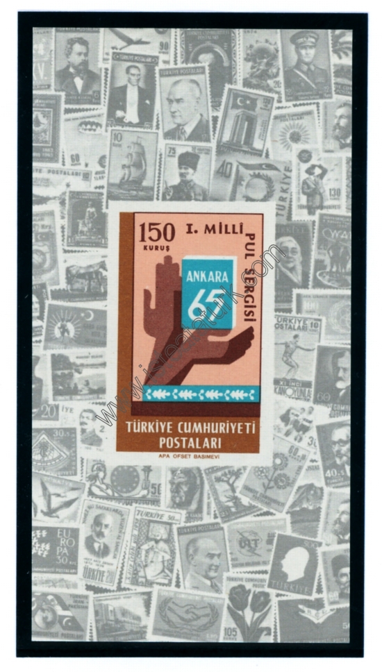 Türk Postaları 25.10.1965