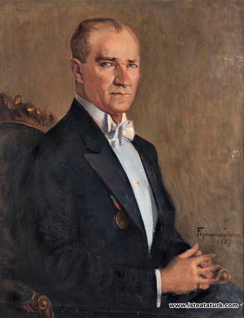 Feyhaman Duran, Atatürk  portresi, 1937