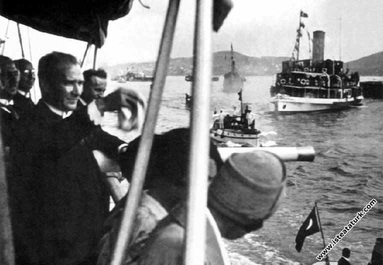 Mustafa Kemal Atatürk Ertuğrul Yatı ile İstanb...