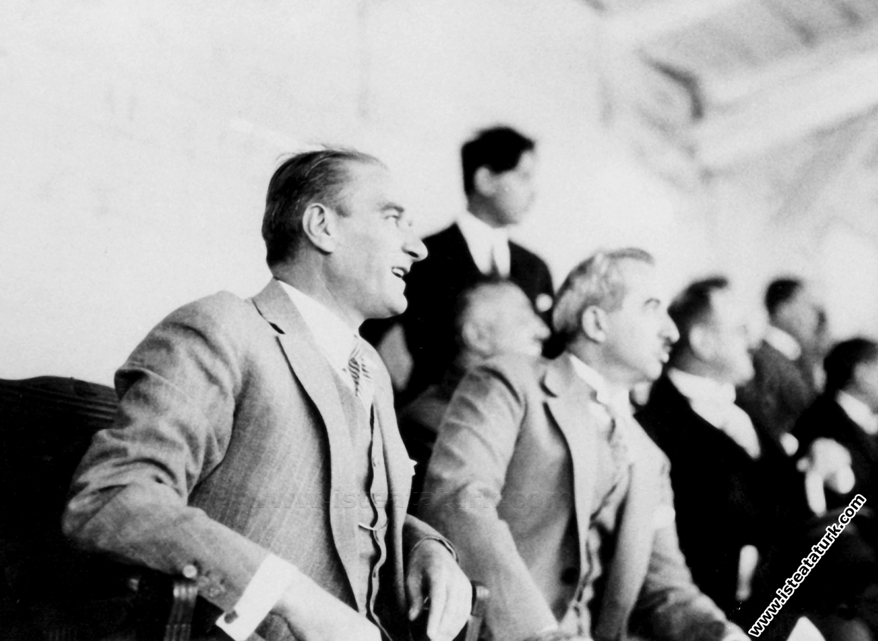 Atatürk Başbakan İsmet İnönü'yle Ankara’da...