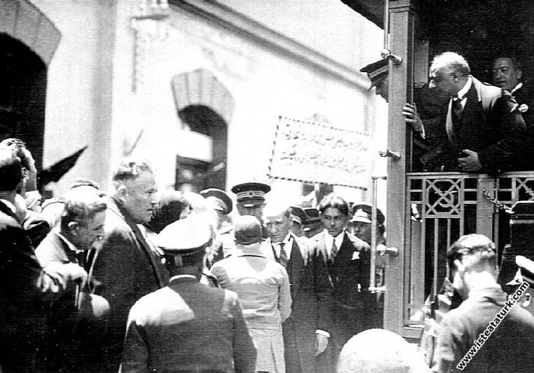 Mustafa Kemal Atatürk'ün İzmit İstasyonu’nun...