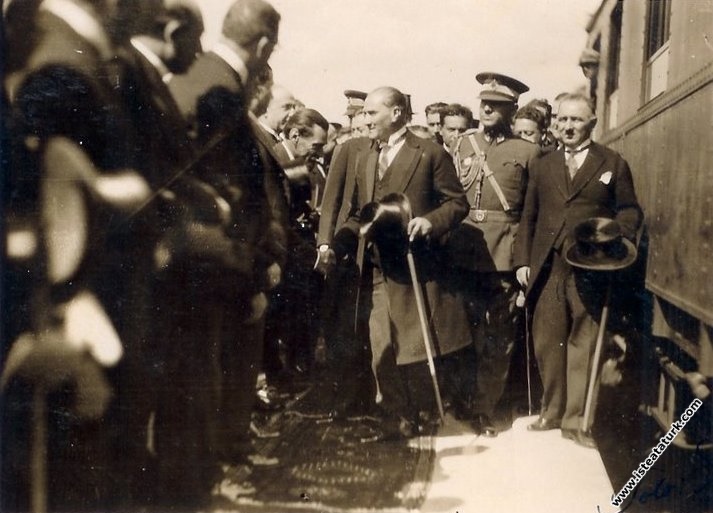 Mustafa Kemal Atatürk'ün İzmit İstasyonu’nun...