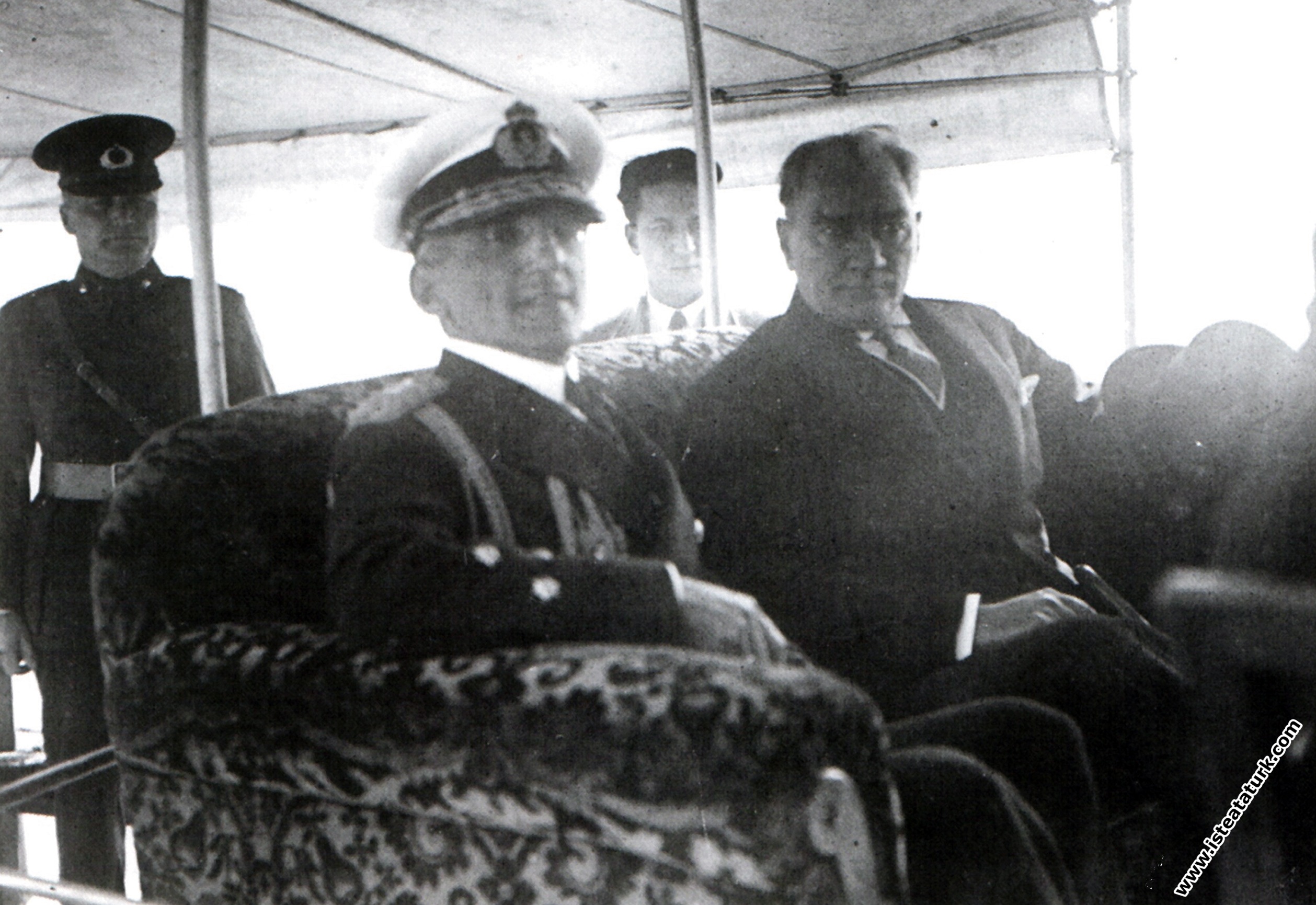 Mustafa Kemal Atatürk Yugoslav Kralı Alexandre i...