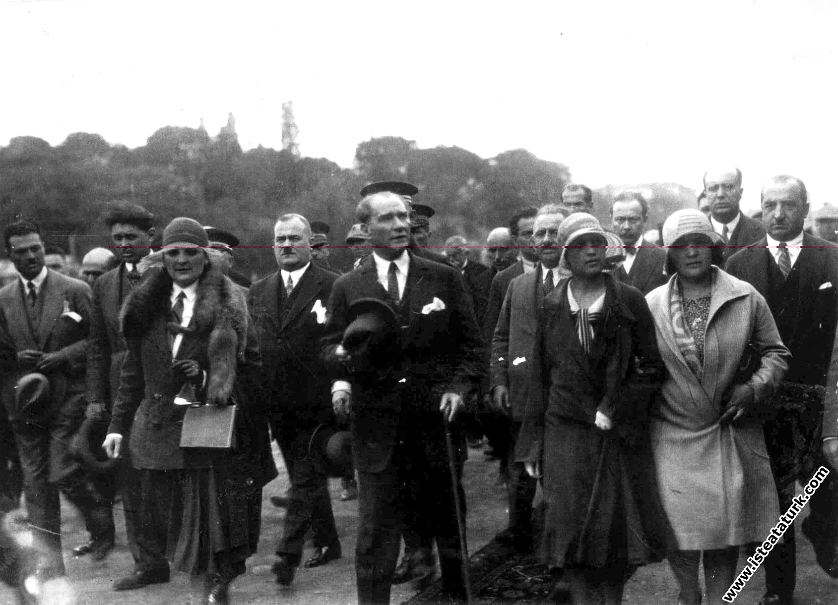 Mustafa Kemal Atatürk'ün İstanbul'da karşılan...