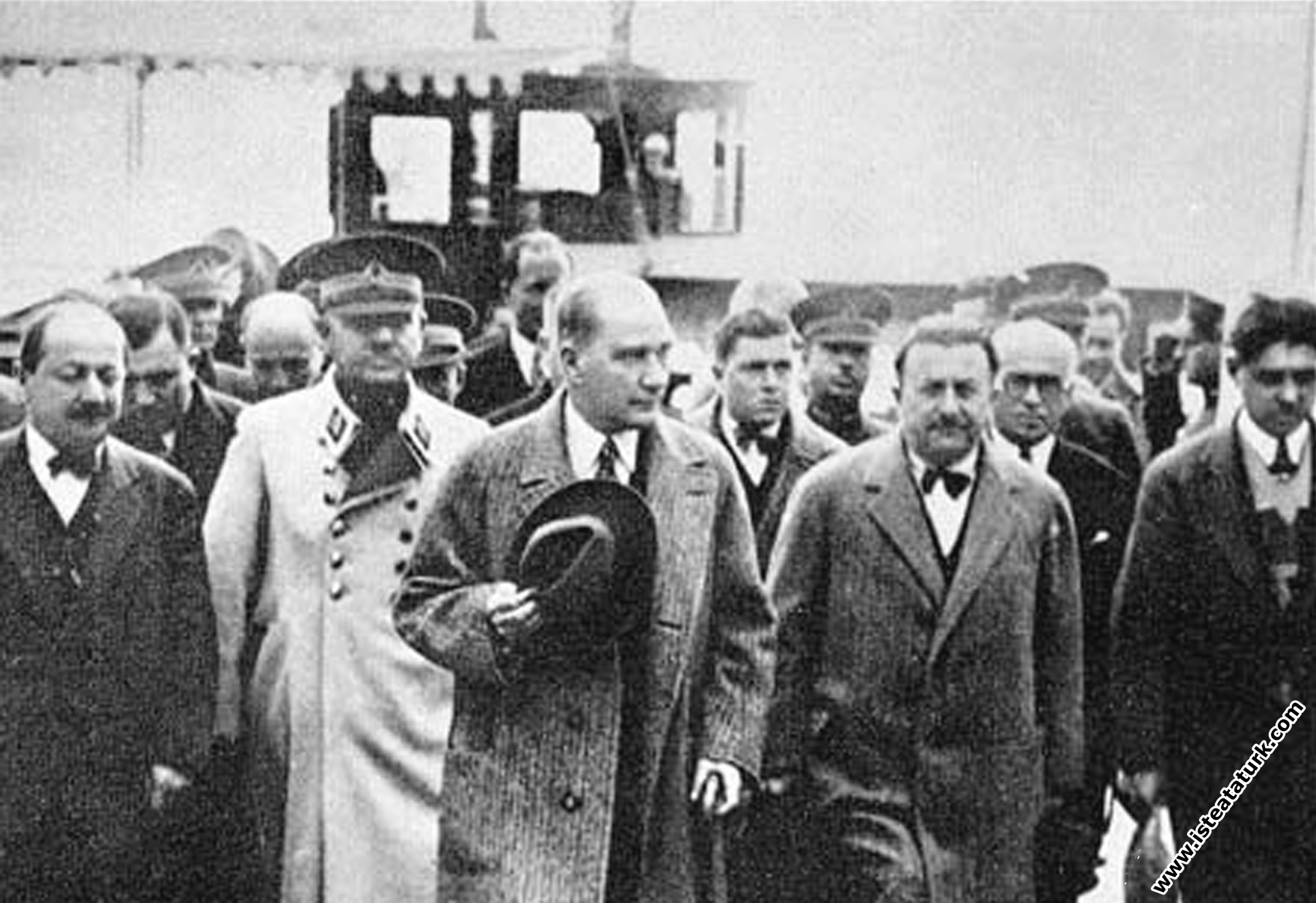 Mustafa Kemal Atatürk'ün İstanbul'da. (01.12.1930)