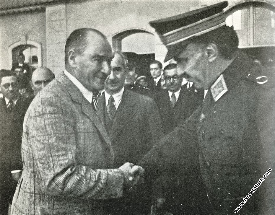 Mustafa Kemal Atatürk Ankara İstasyonu'nda Mare�...