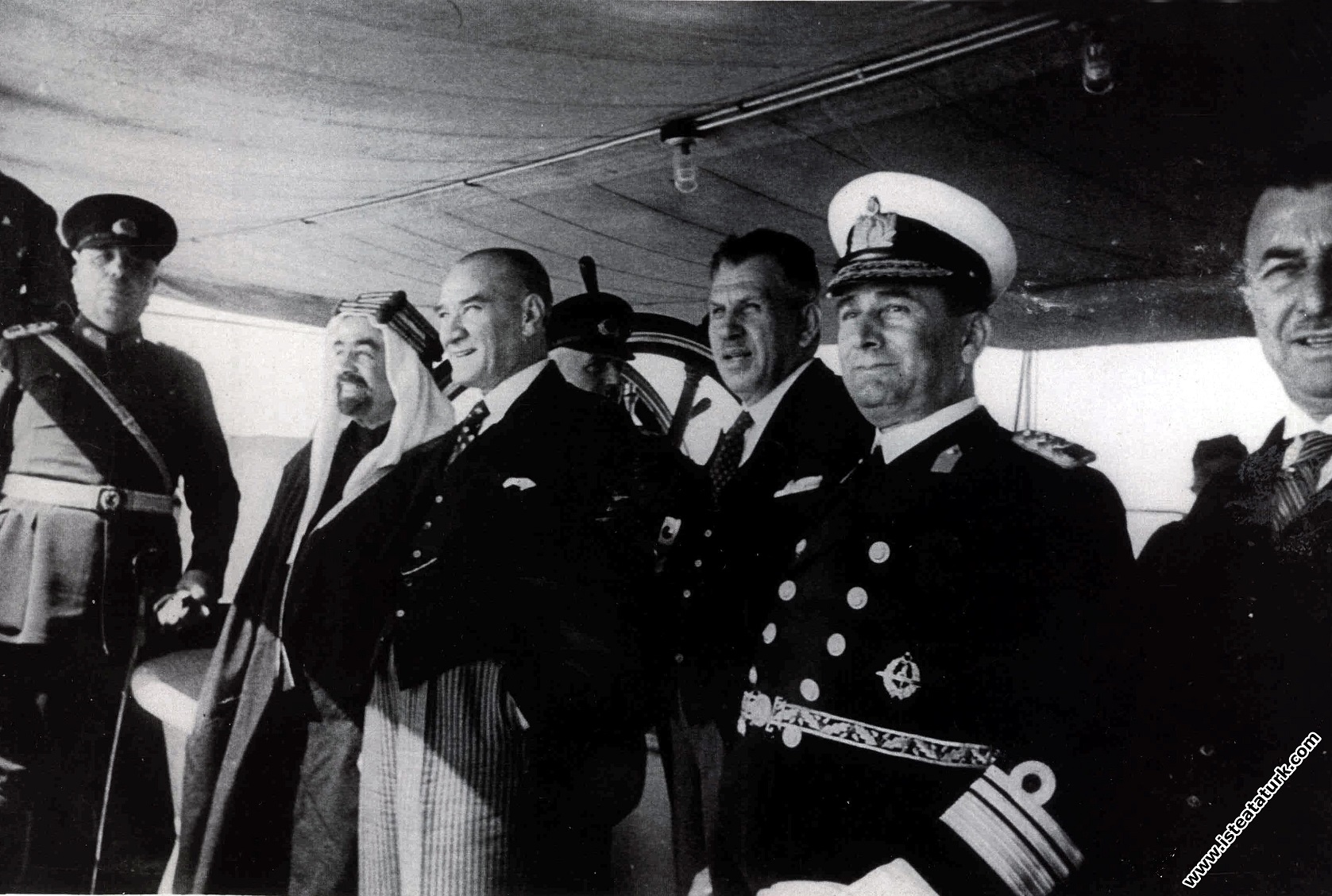 Mustafa Kemal Atatürk Ürdün Kralı Abdullah ile...