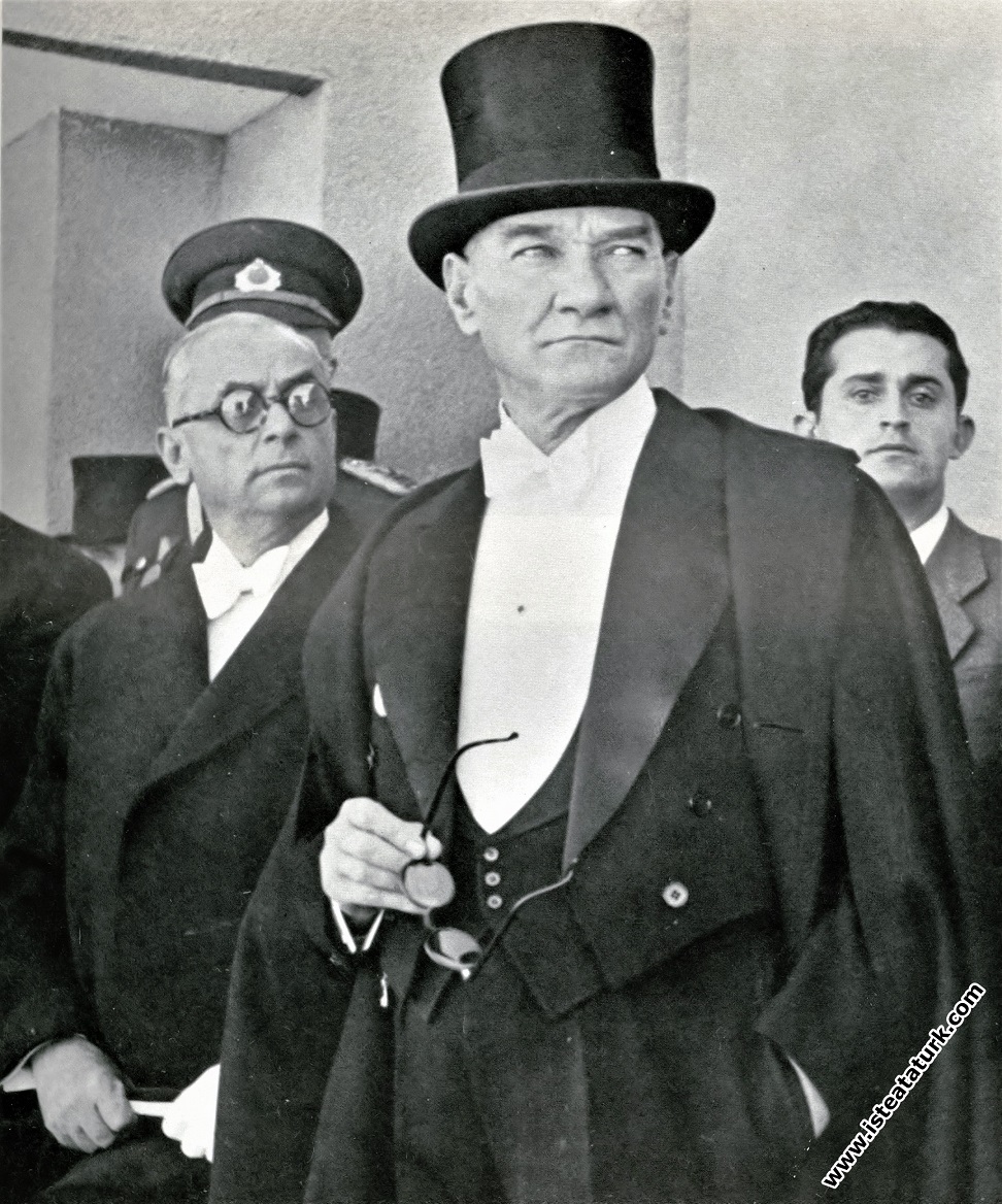 Mustafa Kemal Atatürk, Cumhuriyet Bayramı tören...