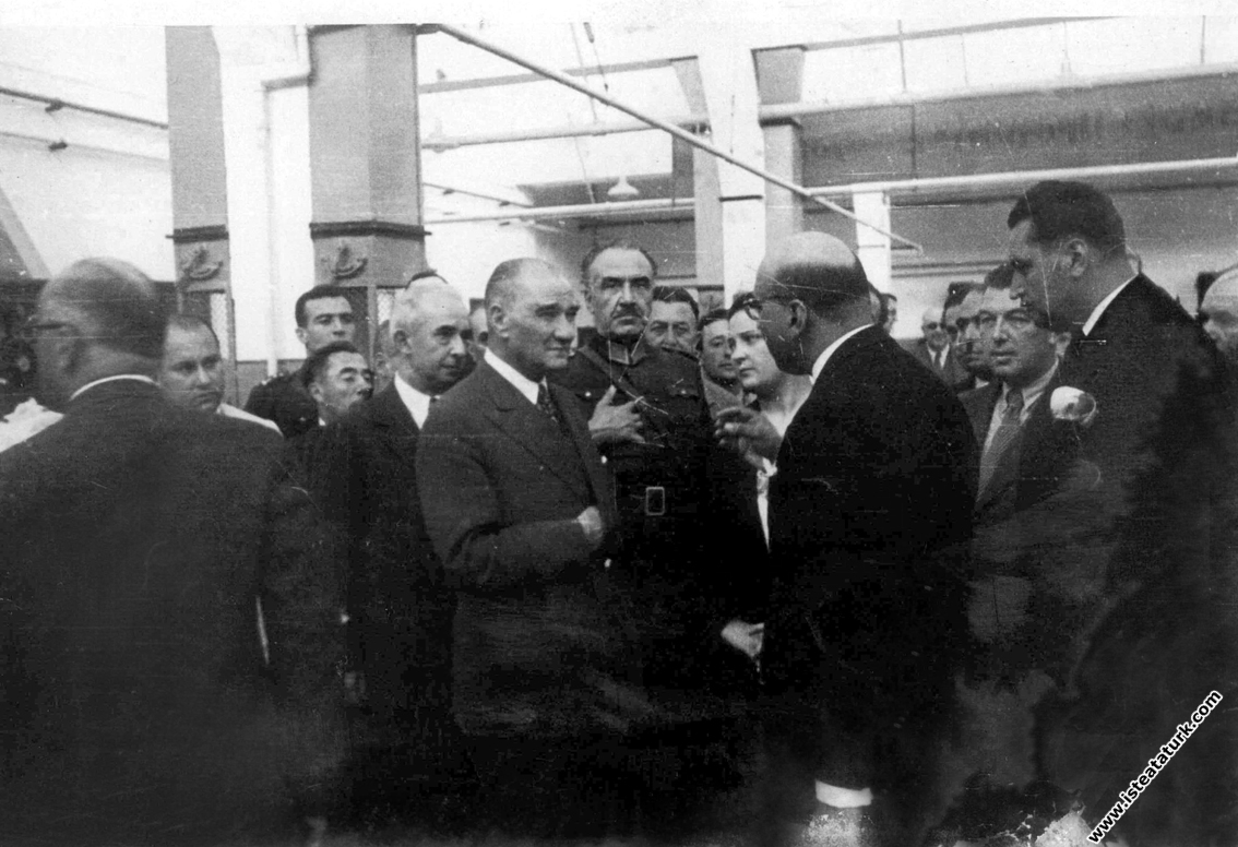 Atatürk Sümerbank Nazilli Basma Fabrikası'nın açıl...