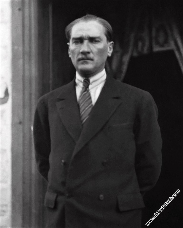Gazi Mustafa Kemal Atatürk Çankaya Köşkü ön�...