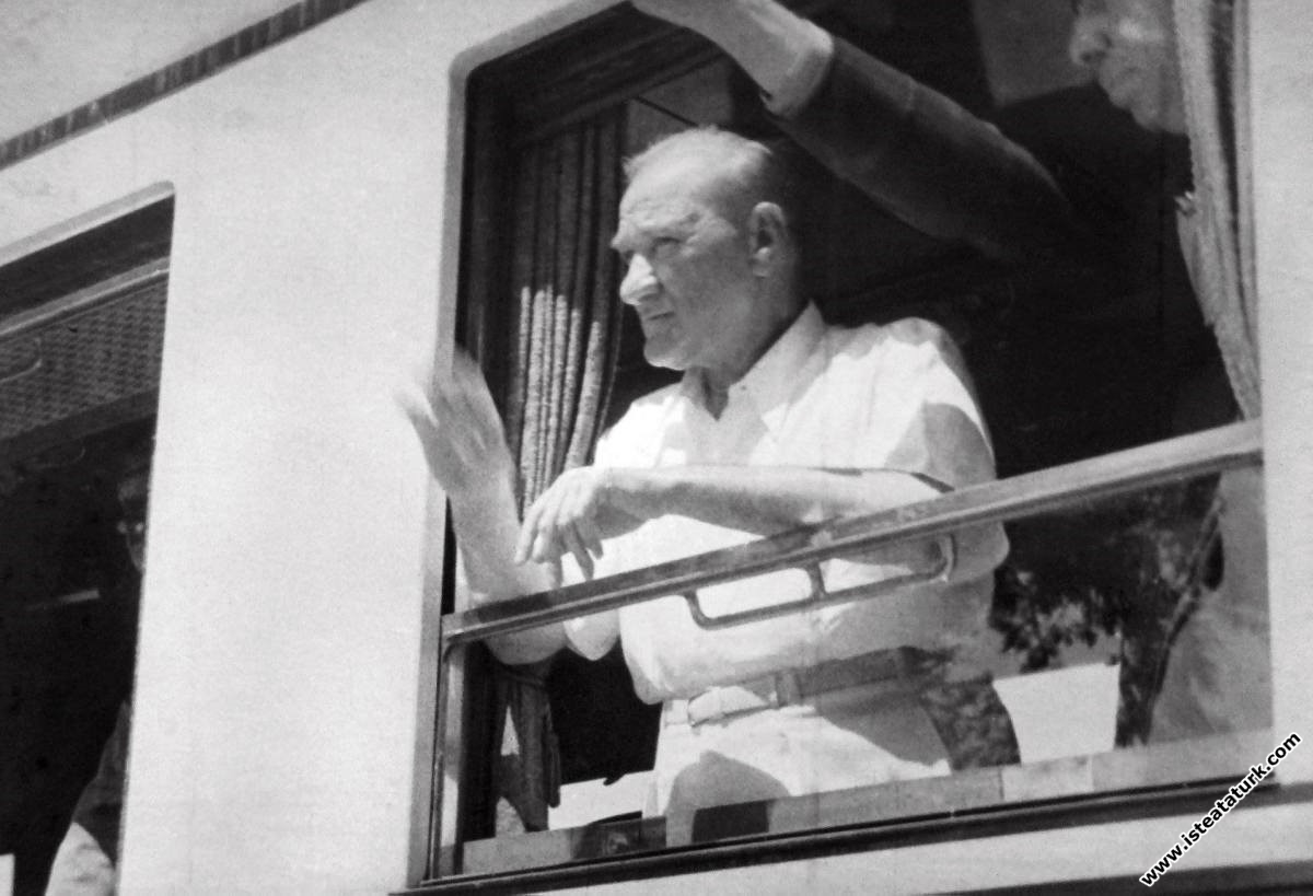 Mustafa Kemal Atatürk Trakya Manevraları sıras�...