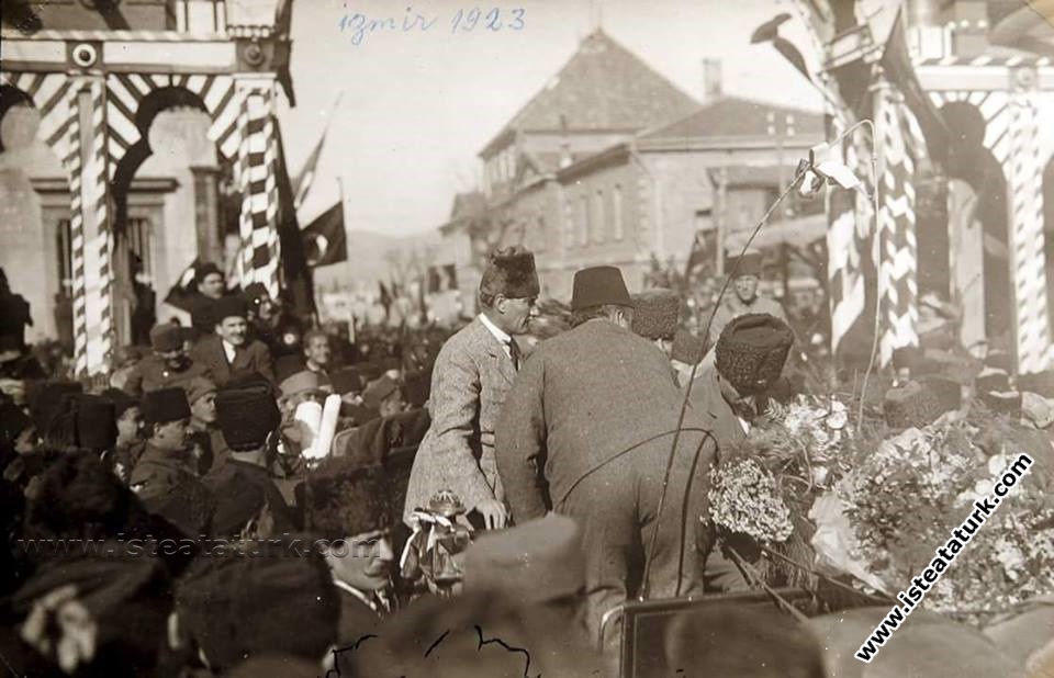 Mustafa Kemal Paşa'nın İzmir'e Gelişi (27.01.1923)