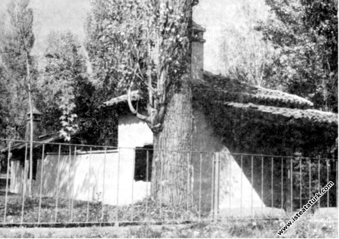Atatürk'ün doğa ile başbaşa kalmak için Söğütözü’nde yaptırdığı kulübe. (1936)